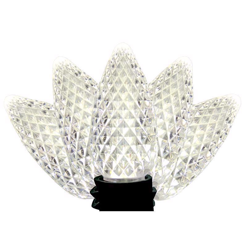 LGHTS C9 PURE WHT 75CT