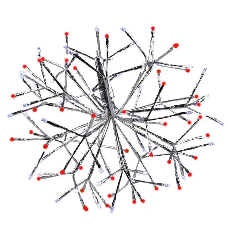 HNGNG DCR SHMR RD/WH 16"