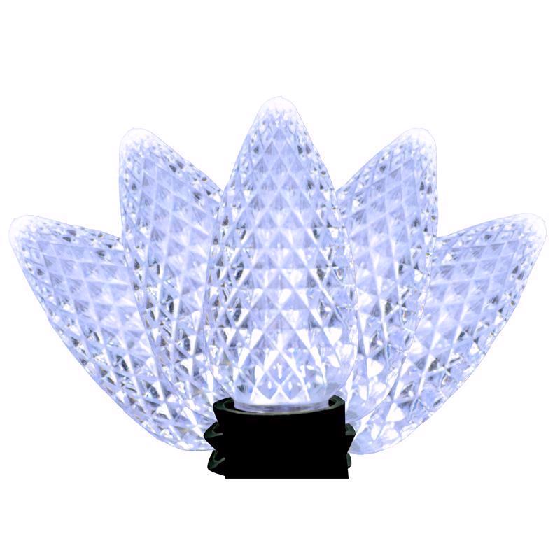 LGHT BLBS C9 CL WHT 25CT