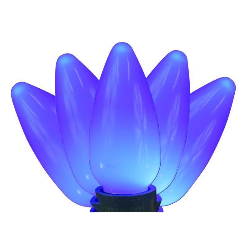 LGHT BLBS C9 SM BLU 25CT