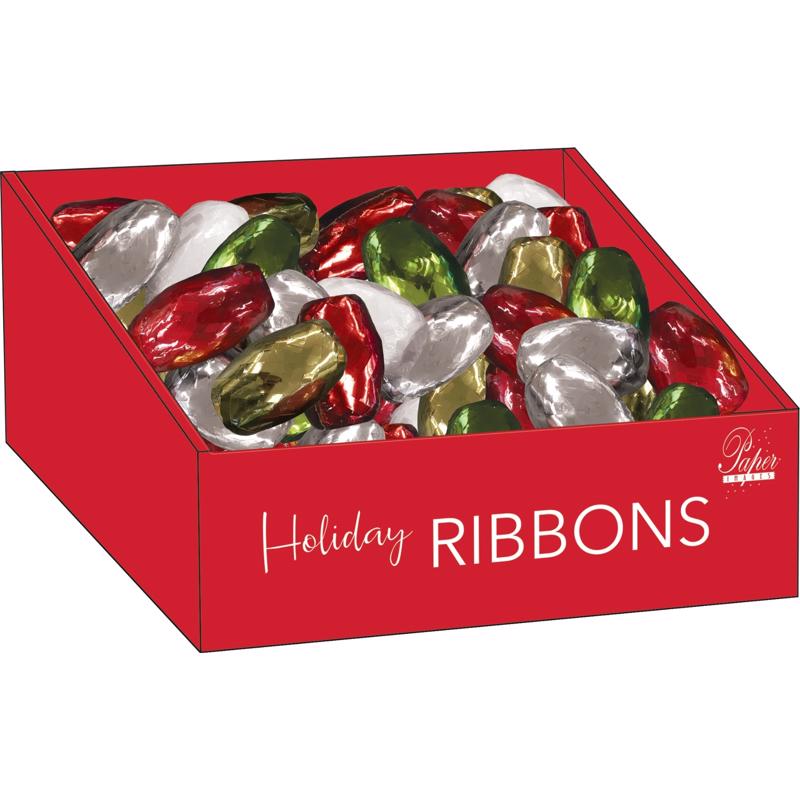 RIBBON KEG METALIC 40PK