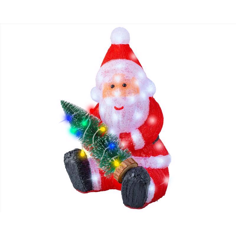 YRD DCR LED SANTA 20"