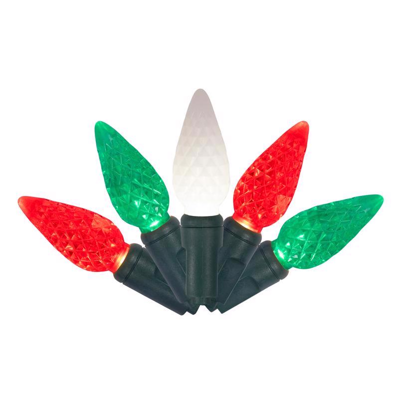 LIGHTS C6 RD/GN/PW 50CT