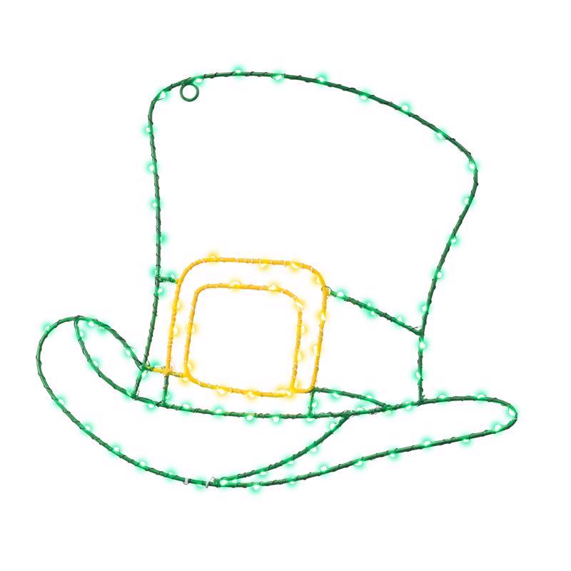 WNDW DCR SHMRCK HT SLHT