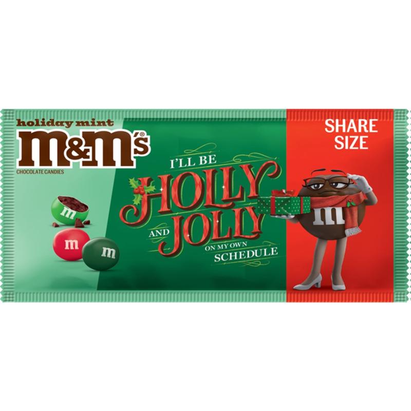 M&M HLDY MINT CANDY