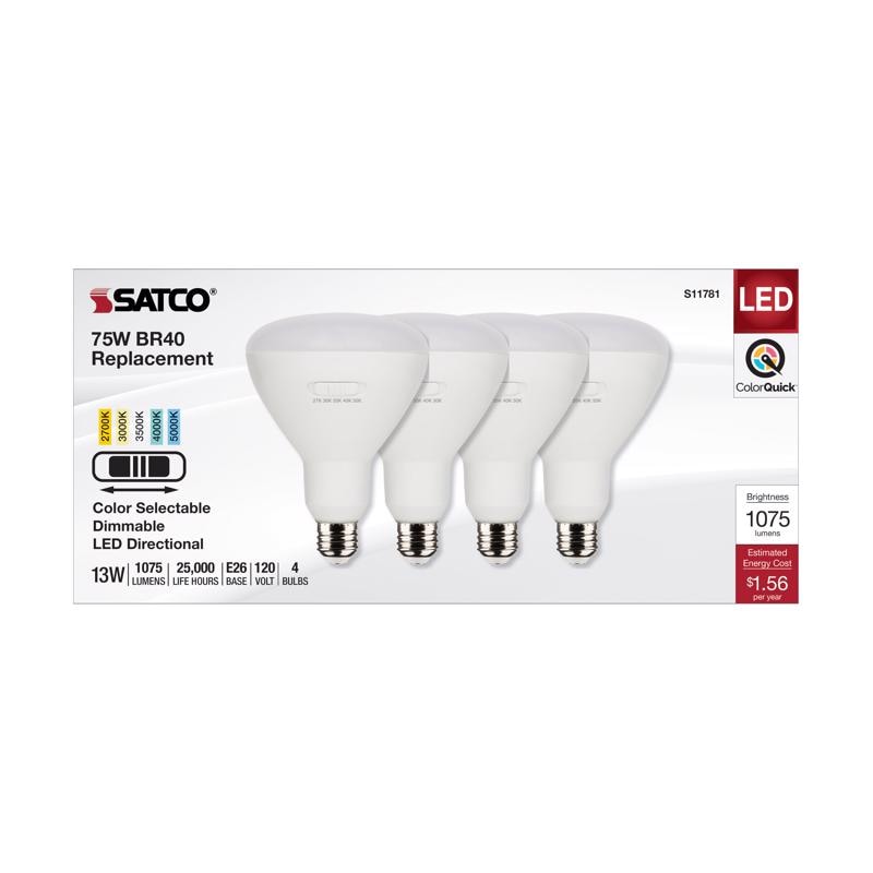 STC LED BR40 CC 75W 4PK