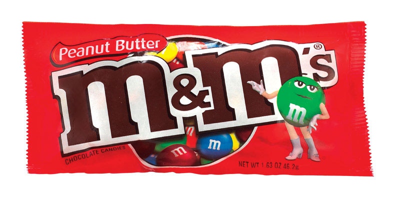 M&M PEANUT BUTTER 1.63OZ