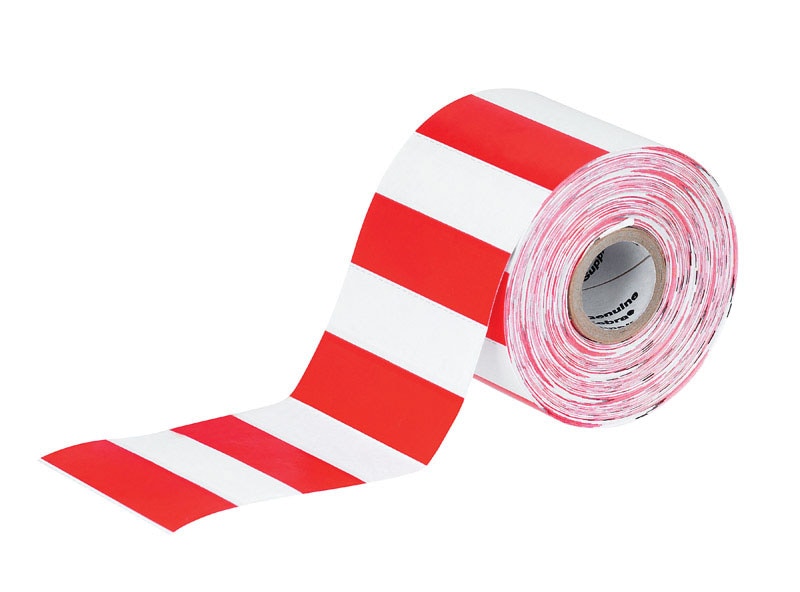 RED PAPER BIN TAGS ROLL