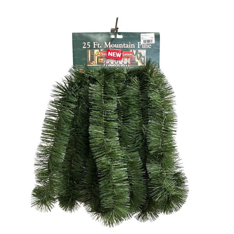 PINE PVC GARLAND 25'