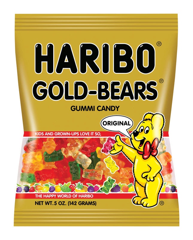 GUMMI BEAR GOLD .5OZ