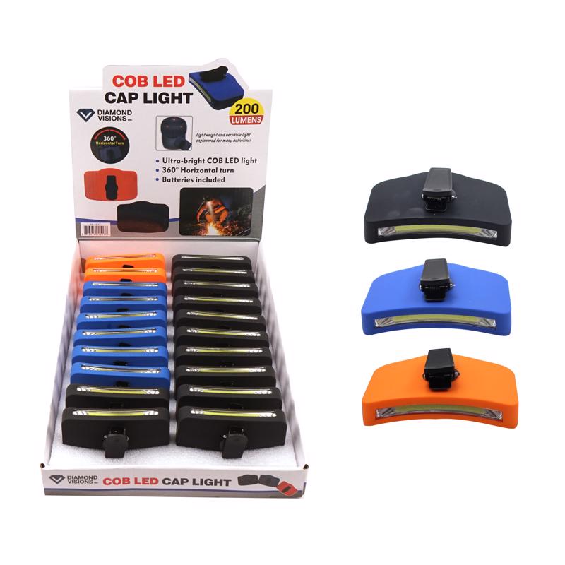 COB LED CAP LIGHT ASSORT