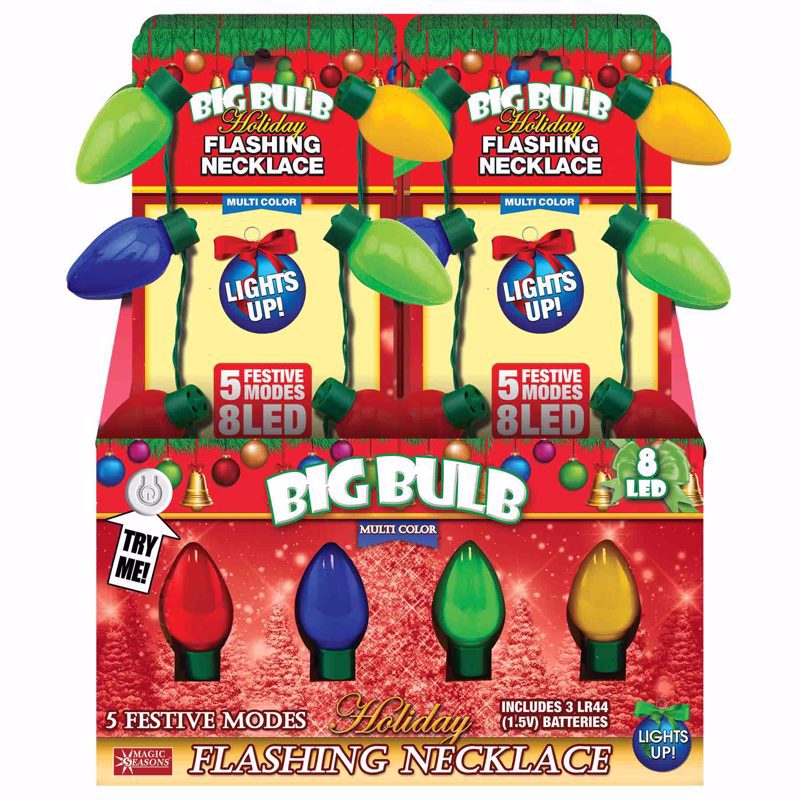 BIG BULB FLASH NECKLACE