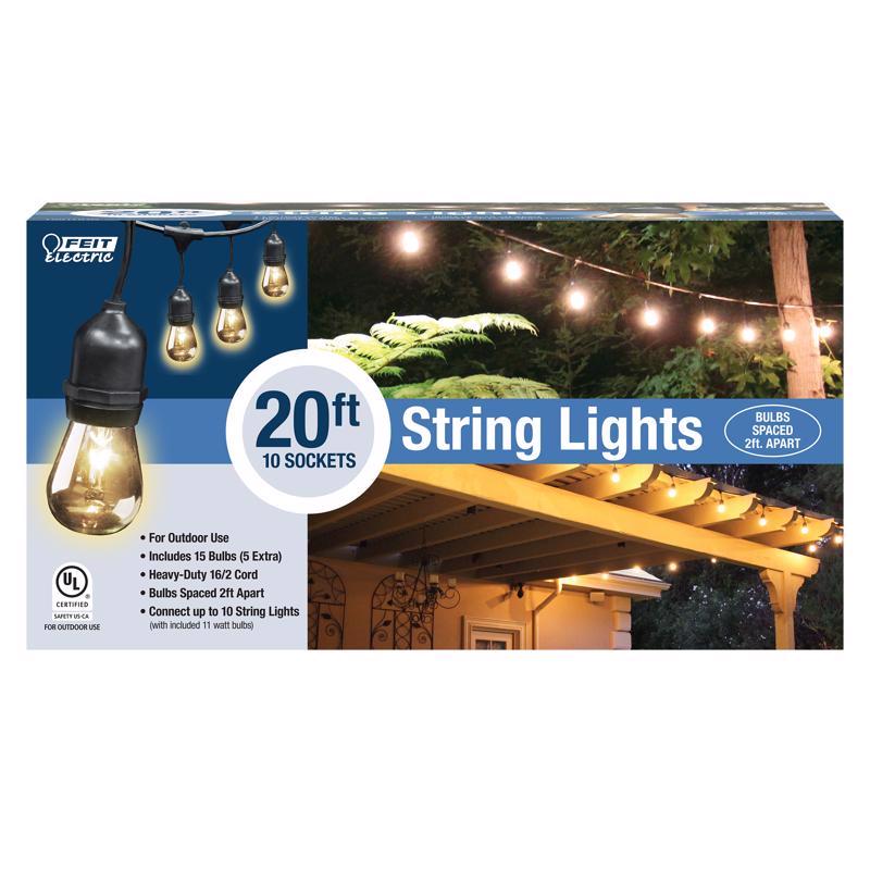 STRING LIGHT INCAND 20'