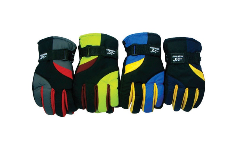 KIDS SKI GLOVES ASSRT