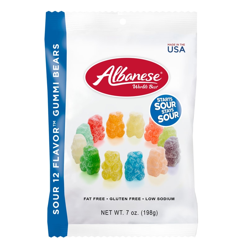 GUMMI SOUR BEAR 7OZ