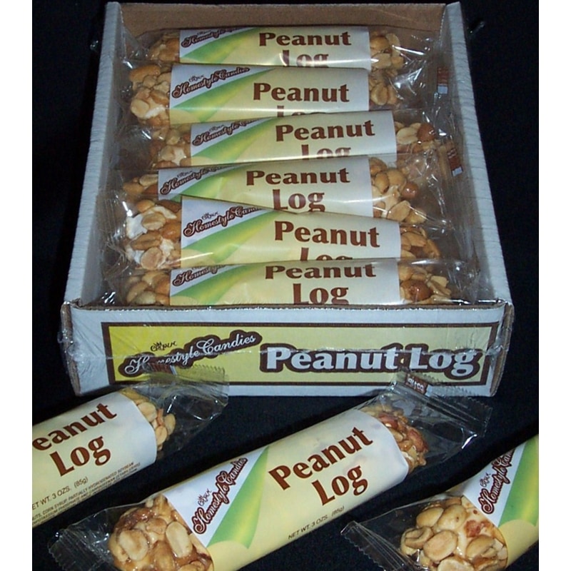 PEANUT LOG ROLL 3OZ
