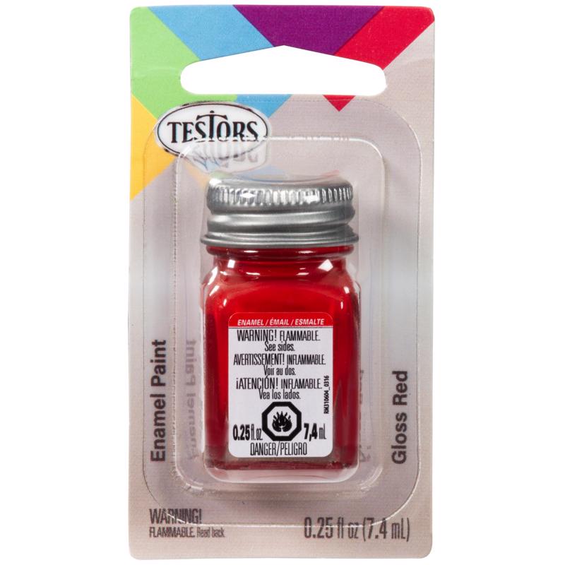 HOBBY PAINT 1/4OZ RED