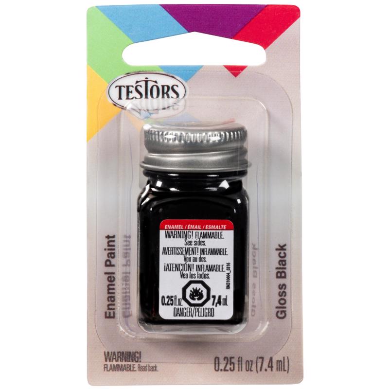 HOBBY PAINT 1/4OZ BLACK