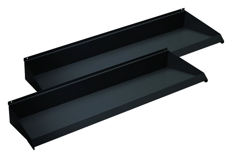 SHELF BLK 10"X48"L 2PK