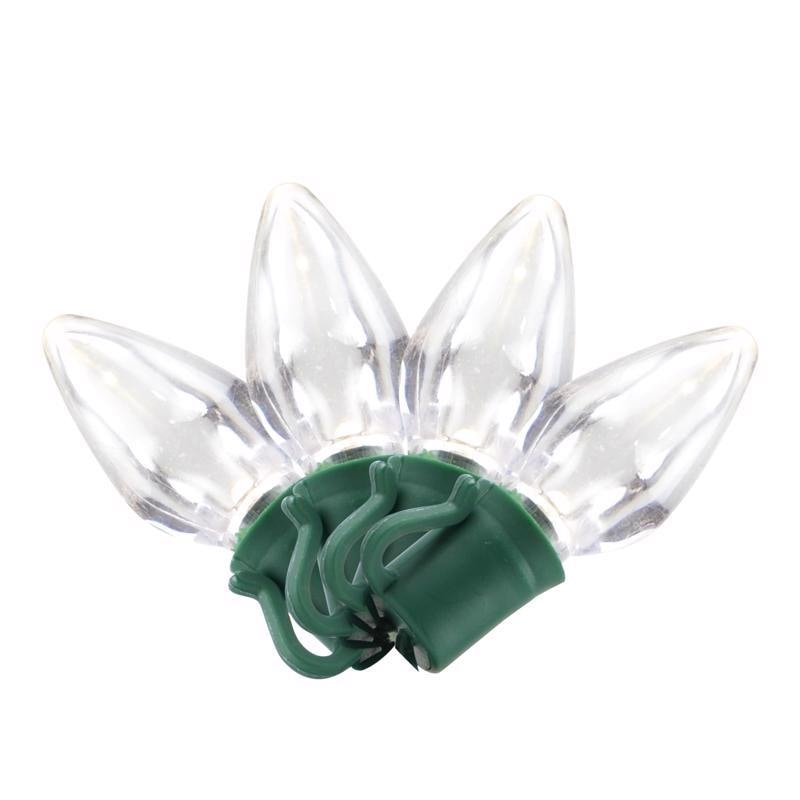 STD C7 BULB CLEAR PK4