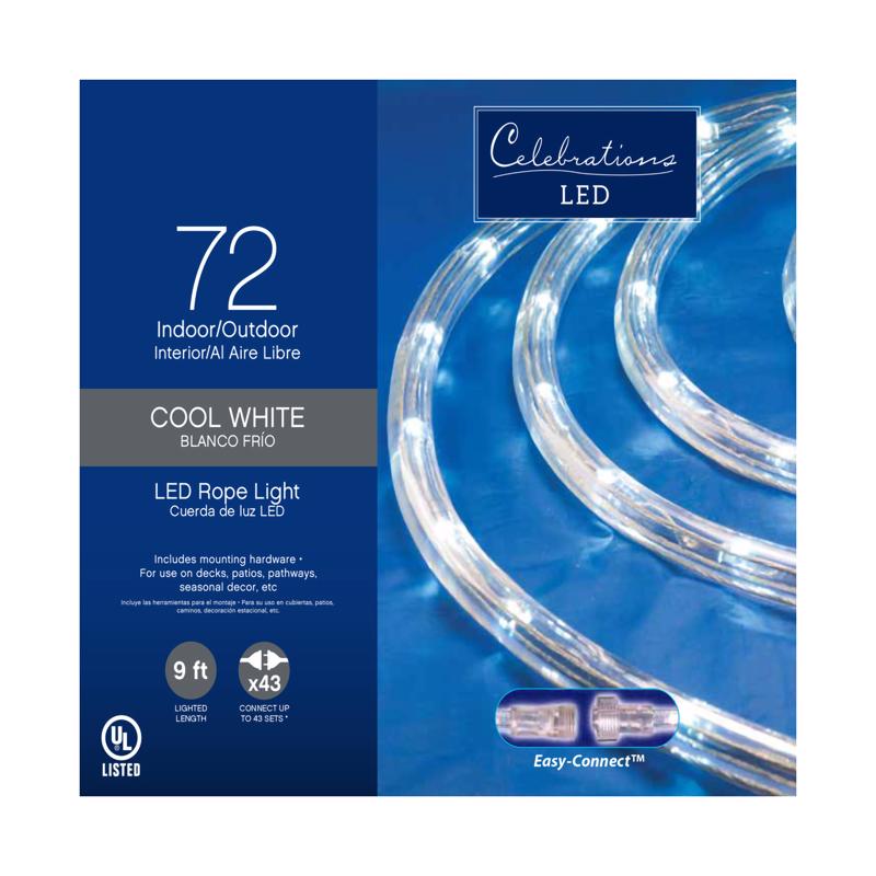 LED ROPE LIGHT CW 9'