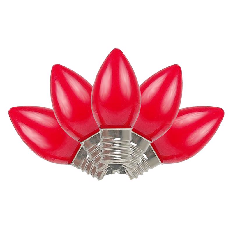 XMAS LGHT C7 RED CRMC4CT